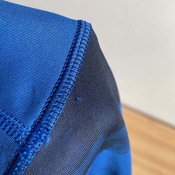 Lululemon Wunder Under Legging Inky Blue Floral 4 - Picture 10 of 10